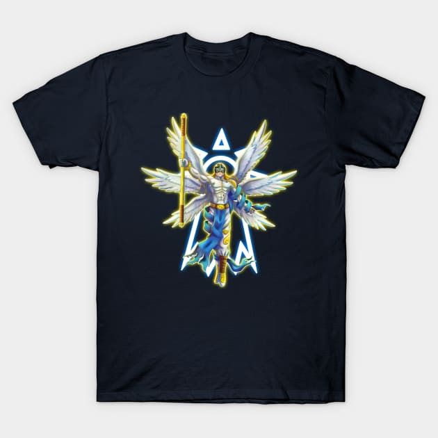 fanart angemon T-Shirt by DigiTeeshrit